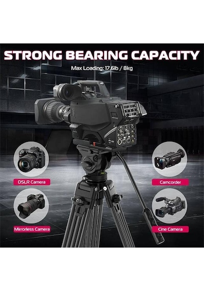 Ulanzi Mt-81 Alüminyum 360 Ball Head Kafa Video Tripod