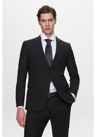 D's Damat Ds Damat Regular Fit Siyah Düz Travel Takim Elbise 6he05ob35565m 001
