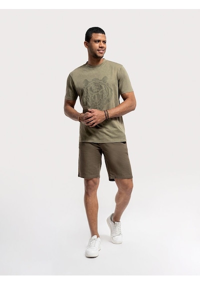 LOFT Regular Fit Erkek Tshirt K.kol Lf2036436 Q1.v1 Haki