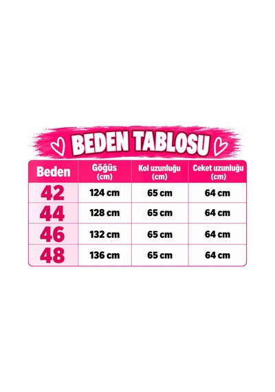 Ay-sel Büyük Beden Kadın Beyaz 42-48 Beden Kapitone Elyaf Dolgulu Astarlı Düğmeli Cepli Ceket Aysel Siyah