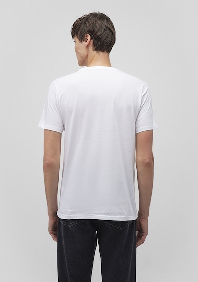 Mavi 0611288-620 Basic Tişört  2'Li Beyaz