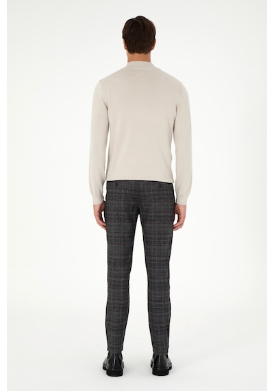 U.s. Polo Assn. Erkek Antrasit Pantolon Kanvas-chino 50296159-vr006 Antrasit