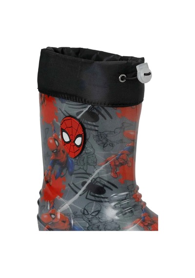 Kinetix Spiderman Jord Spd.p Siyah Erkek Çocuk Yağmur Çizmesi