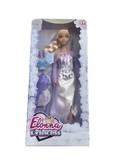 Mey İthalat Sh40846 11.5" Elonna Masal Prensesi Bebekler-zrv