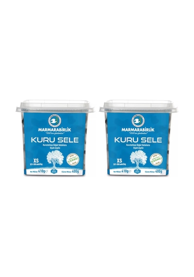 Marmarabirlik Kuru Sele Zeytin 400 G. Xs X 2 Adet