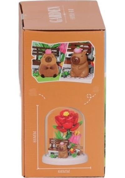 Mey İthalat P2591 Flower Set 134 Parça Block Oyuncak