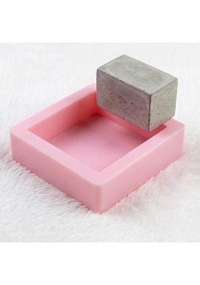 Kare Sabun Silikon Kalıp 4.5x4.5 Cm
