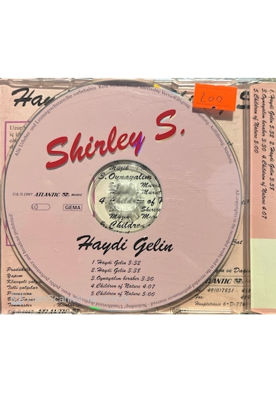 Shirley S. Haydi Gelin Maxi Single Cd