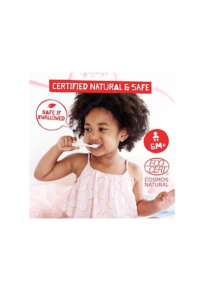 Jack N Jill Doğal Sertifikalı Elma Aromalı Diş Macunu 50g