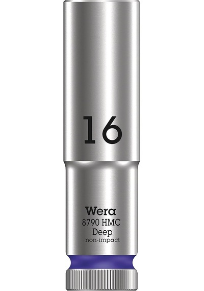 05004556001 8790 Hmc Derin Lokma Anahtar 1/2 İnç, Menekşe Rengi, 16,0 Mm