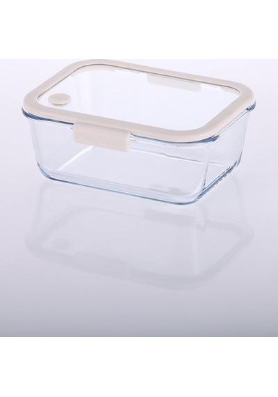 Neoflam Glace Vakumlu Cam Saklama Kabı 1200 Ml Bej Sku: Smg8690010232489