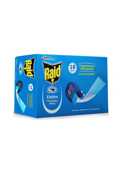 Raid Mat Cihaz + 10 Tablet - 5 Adet Tarı
