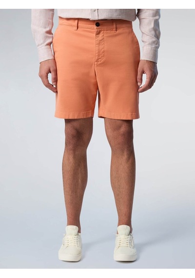North Sails Star Regular Fit Chino Erkek Şort-33509 Turuncu