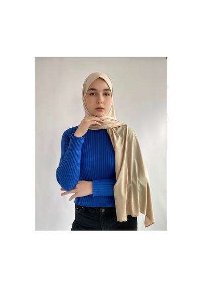 Ardün Hijab Taş Luxury Penye Şal Taş - 665208104 Taş
