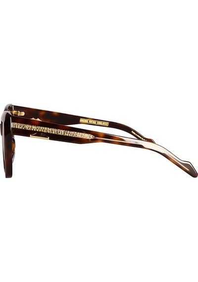 Original Vintage Sunglasses Naples Cıty Nc 01 Havana 50 Kadın Güneş Gözlüğü