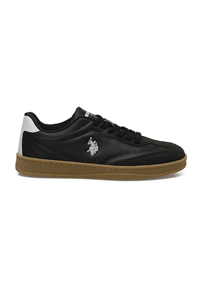 U.s. Polo Assn. Vale Wmn 5fx Kadın Sneaker Siyah Siyah