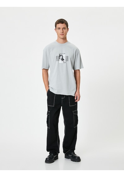 Koton Jean-leon Gerome Tişört Lisanslı Oversize Arkası Baskılı Kısa Kollu Bisiklet Yaka Pamuklu Gri 4sam10849hk Gri Koton Jean-leon Gerome Tişört Lisanslı Oversize Arkası Baskılı Kısa Kollu Bisiklet Yaka Pamuklu Gri 4sam10849hk Gri