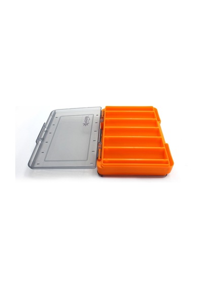 Captain 7221 Sahte Balık Kutusu 12 Gözlü 13x9x3.5cm - Orange