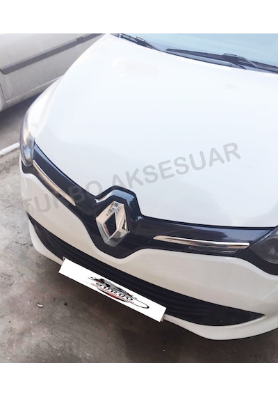 Renault Clio 4 Hb Krom Ön Panjur Çıtası 2 Parça 2012 ve Üzeri