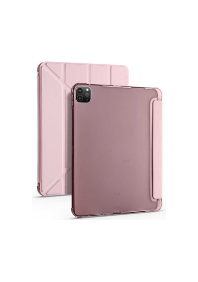 Apple Uyumlu iPad, Pro 11'' İnç M1-m2 Çip 2022 / 2021 Silikon Kalemlikli Silikon Sarj Bölmeli Kılıf