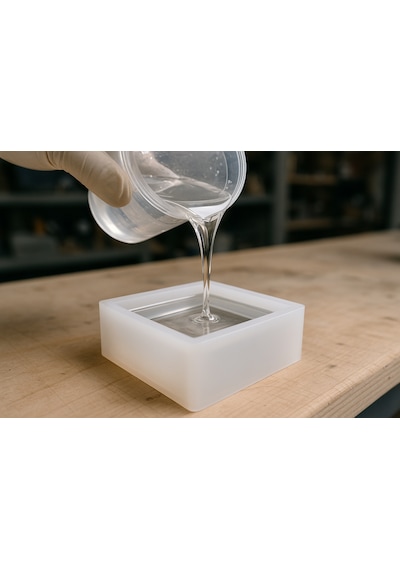 14 Kg Hobby Epoxy Quatro Kalın Döküm Şeffaf Epoksi Reçine