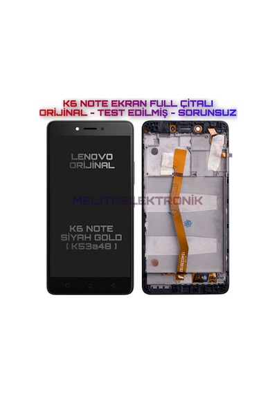 Lenovo K6 Note Lcd Ekran Dokunmatik Çitalı ( K53A48 )