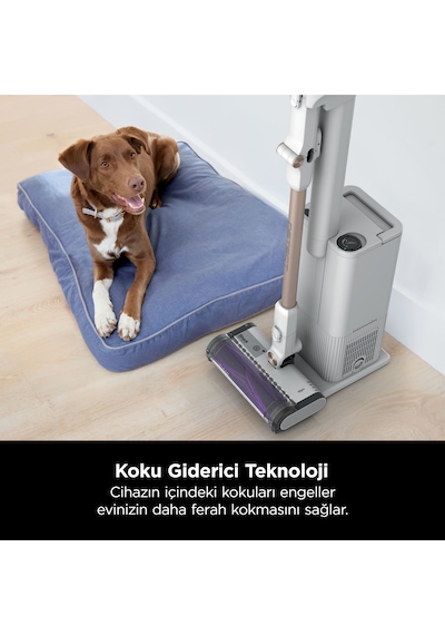 Shark Detect Clean&Empty IW3612EUT Auto-Empty Sistemli Turbo Başlıklı Şarjlı Dikey Süpürge 2 L