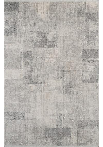 Pierre Cardin Pier Zen Hg08a Krem Gri Viskon Akrilik Yumuşak Leke Tutmaz Silinebilir Halı