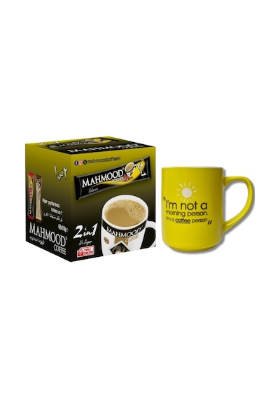 Mahmood Coffee 2si 1 Arada Kahve 48'li + Kupa Bardak