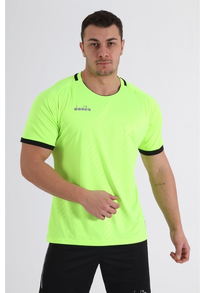 Diadora Elite Antrenman T-Shirt Fosfor Yeşil