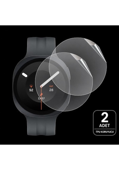 Samsung Galaxy Watch 9 40mm İle Uyumlu Ekran Koruyucu Tpu, Tam Kaplayan Akıllı Saat Koruması 2 Adet, Çizilmeye Dayanıklı Koruma