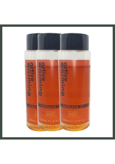 Bezos Active Warming Massage Oil 600 Ml Isıtıcı Özellikli Rotik Masaj Yağı X 3 Adet Nhr 26479517