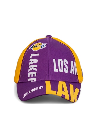 Mor Los Angeles Lakers Basketbol Beyzbol Şapkası - Standart Mor