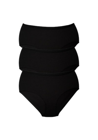 Alya Underwear Kadın Battal Külot - 3 Adet Ten 5xl, 6xl, 7xl Siyah