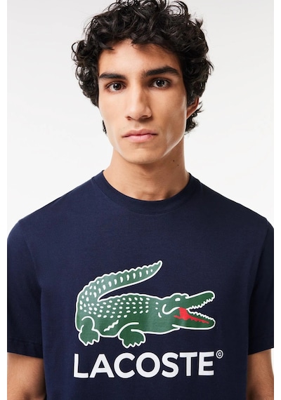 Lacoste Men's Regular Fit Crew Neck Graphic T-shirt Navy Bisiklet Yaka Erkek Tişört Lacivert Lacivert Lacoste Men's Regular Fit Crew Neck Graphic T-shirt Navy Bisiklet Yaka Erkek Tişört Lacivert Lacivert