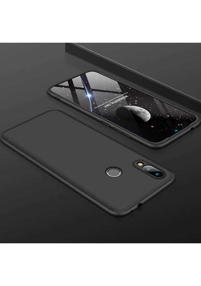 Galaxy M20 Kılıf Zore Ays Kapak Siyah