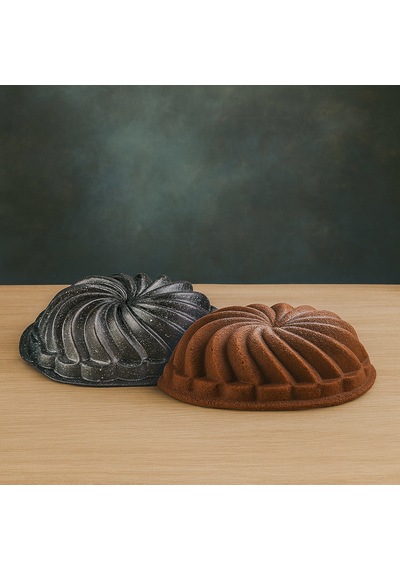 Kitchen Nirvana Baton Kek Kalıbı - Antrasit - 24 Cm Çok Renkli