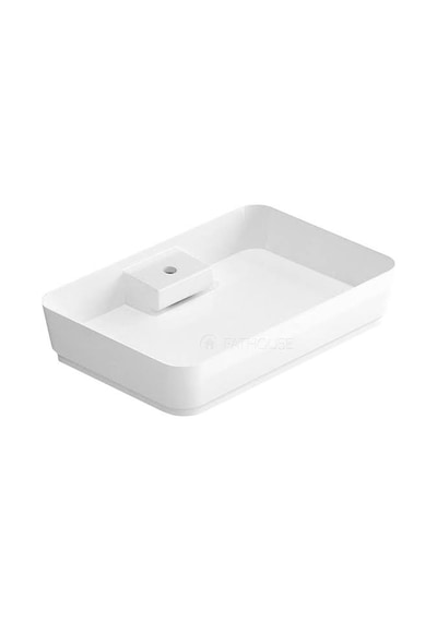 Idevit Slim Dikdörtgen Gizli Gider Çanak Lavabo 60CM Dahil