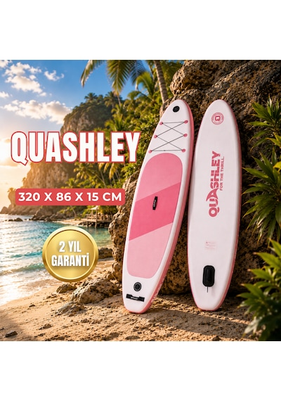 Savaboards Quashley Geniş Ve Dengeli Şişme Paddle Board 320x86x15 Cm Touring Sup Seti