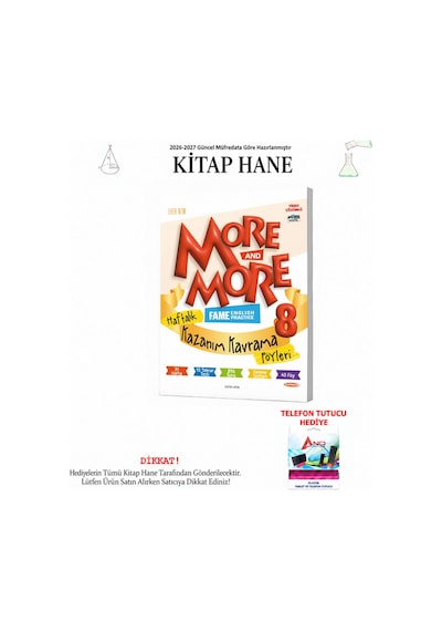 Fenomen More & More 8 Haftalık Kazanım Kavrama Föyleri