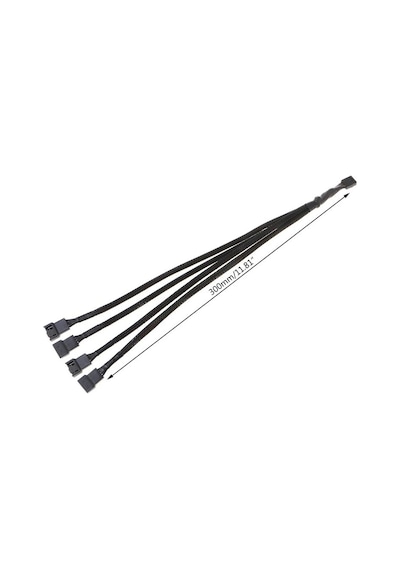 4 Port Fan Çoklayıcı Y Pwm Kablosu 4987A Splitter 3 4 Pin Switch