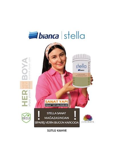 Stella Boya Yeni Renkler 1lt Diğer