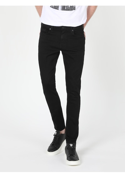 Colin's Colins 041 Danny Düşük Bel Dar Paça Slim Fit Siyah Erkek Jean Pantolon Cl1031097 001