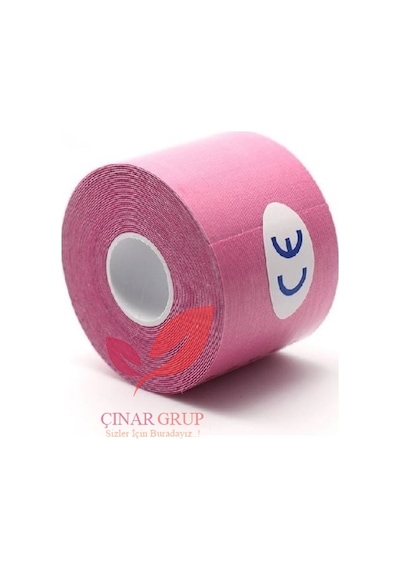 Bia Tape  Bandı Pembe Renk 5Cm X 5M Kinesio Biatape Bantı