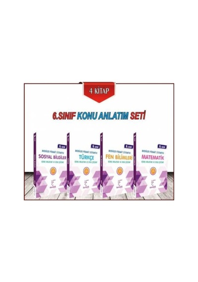 Karekök 6. Sınıf Mps Konu Anlatım 4 Kiekök Yayınları 4 Kitap Seti