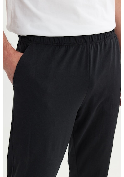 AC&Co / Altınyıldız Classics Erkek Sıyah Pamuklu Standart Fit Normal Kesim Beli Lastikli Cepli Pijama Altı Sıyah Siyah AC&Co / Altınyıldız Classics Erkek Sıyah Pamuklu Standart Fit Normal Kesim Beli Lastikli Cepli Pijama Altı Sıyah Siyah