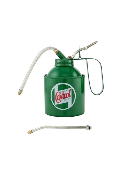 Retro Yağdanlık Yeşil Pompalı 500ml / Castrol