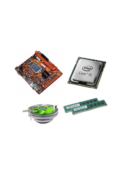Sbd20 İ5-3470 İşlemci + H61 Anakart + 16gb Ram + Snowman M800 Cpu Soğutucu