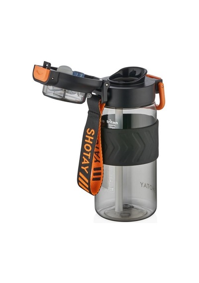Shotay Direction Su Matarası Tritan Siyah 600ml