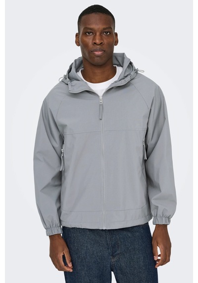 Only & Sons Erkek Mont 22036737 Gri Gri